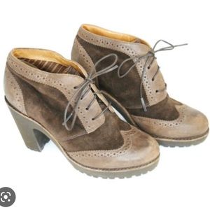 Sperry Emory Oxford Heeled Boots size 6.5